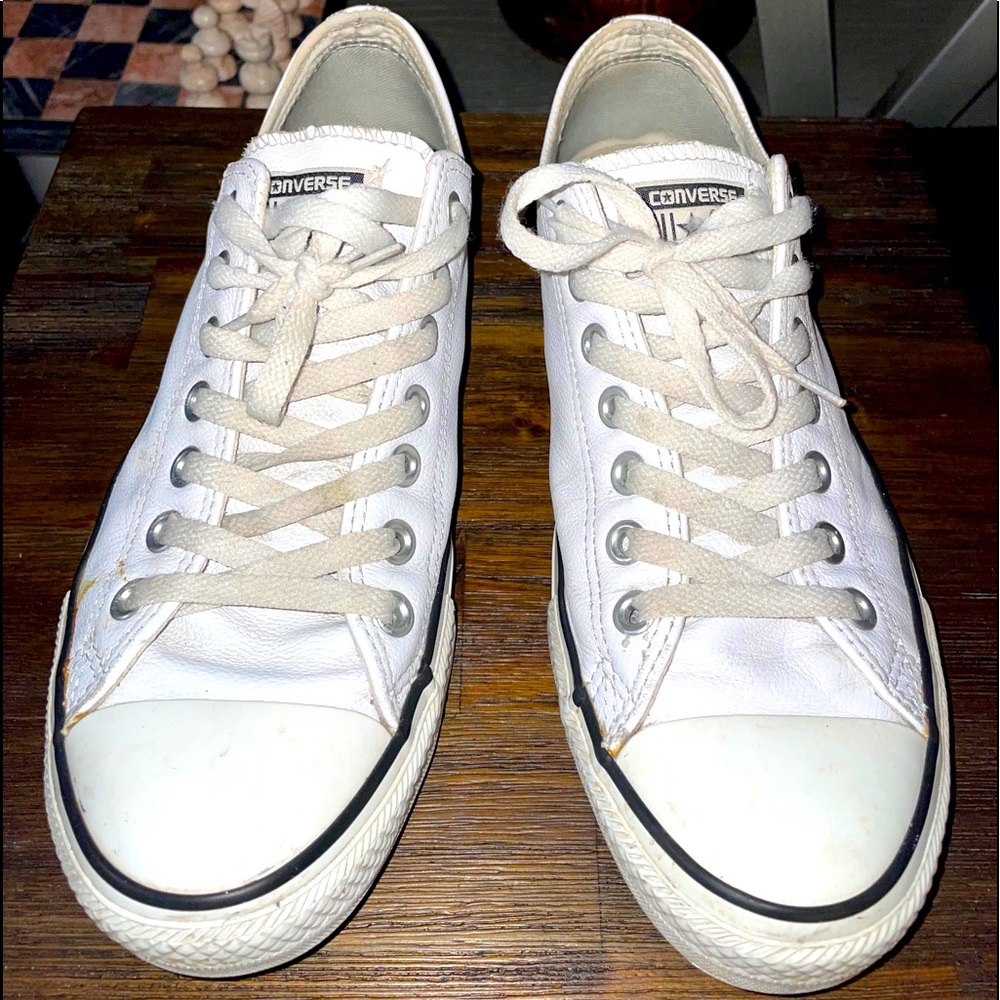 Converse All-Star Full White Leather Low Top